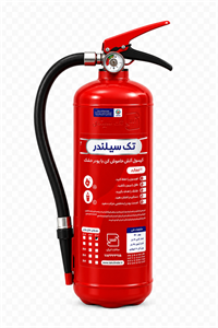 کپسول آتش‌نشانی پودر و گاز ۱ کیلوگرم برند تک سیلندرtak-cylinder-1kg-powder-gas-fire-extinguisher