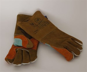 دستکش جوشکاری هوبارت آلمانی تمام چرم hobart-germany-welding-leather-gloves