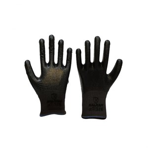 دستکش تمام مواد شیاردار کالکان فول مواد نیتریل kalcan-full-nitrile-grip-gloves