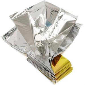 پتوی نجات دو طرفه طلایی و نقره ای emergency-blanket-gold-silver