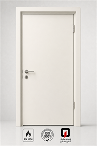 درب ضد حریق (دودبند) ۲۴۰ دقیقه – سایز ۱۱۰×۲۱۰ – رنگ سفید و کرم fire-door-240min-no-closer-white-cream