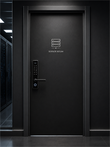 درب ضد حریق اتاق سرور (دیتاسنتر) 240 دقیقه در سایز استاندارد 210 110 server-room-fire-door