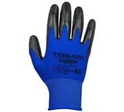 دستکش 10 اینچ شیاری فلامنت با پوشش نیتریل توسن مدلTDP-NK10