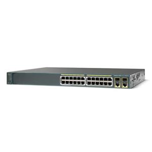 سوئیچ 24 پورت سیسکو مدل WS-C2960 24PC-S Catalyst Plus
