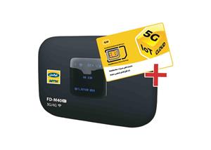 مودم 4G قابل حمل ایرانسل مدل FD-M40