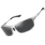 SOXICK Polarized Sunglasses for Men Women - Adjustable Metal Frame Driving Glasses