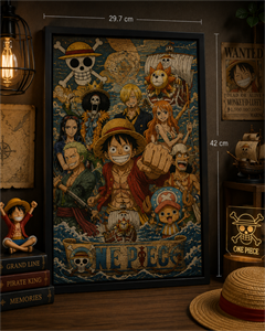 تابلو فرش انیمه One Pieceکد 5010