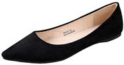 Bella Marie BellaMarie Angie-28 Women's Classic Pointy Toe Ballet Flat Shoes