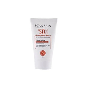 کرم ضد آفتاب رنگی اسکن اسکین SPF50 مخصوص پوست نرمال و مختلط 40 میل