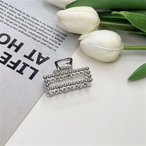 کلیپس فلزی طرح مستطیل گوی پیوسته4cm