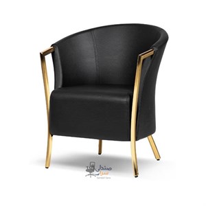 مبل تک نفره پایه طلایی کد 2020N1F  - شیرازه