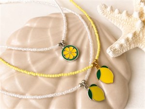 گردنبند ترند طرح لیمو 🍋