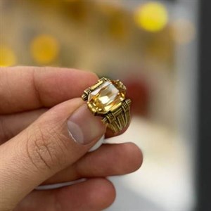 انگشتر مردانه نگین‌دار سلطنتی