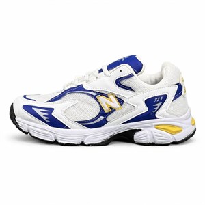 کفش کتانی مردانه مدل نیوبالانس 725 سفید آبی زرد New Balance