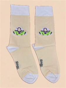 جوراب ساق بلند طرح باز لایت‌یر Buzz Lightyear