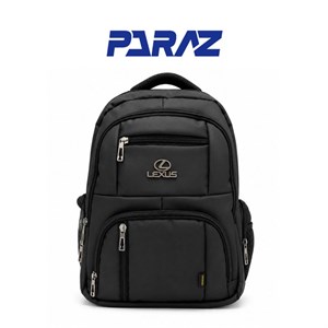 کوله پشتی وارداتی مدل لکسوس مشکی کد 400