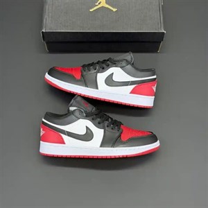 کفش نایک ایر جردن وان مشکی قرمز Nike Air Jordan 1 Black Red