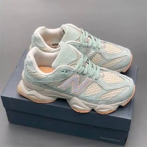 کفش نیوبالانس 9060 سبز نارنجی New Balance 9060 Green Orange