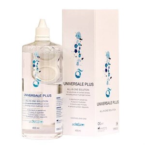 مایع لنز یونیورسال پلاس universal plus حجم 400 میل