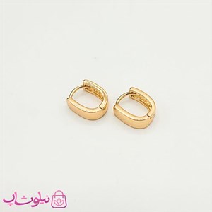 گوشواره کوچک مستطیلی ساده ژوپینگ کد 1691