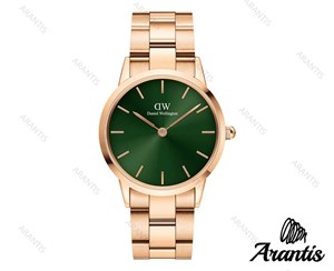 ساعت دنیل ویلینگتون ICONIC LINK مردانه صفحه سبز m-6383