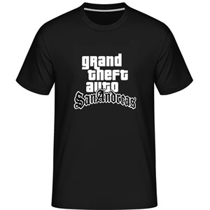 تیشرت طرح جی تی ای سن آندریاس (GTA San Andreas)