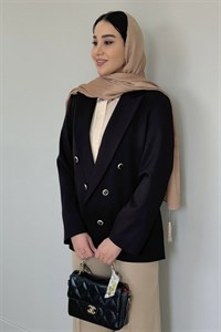کت کلاسیک زنانه مدل شش دکمه