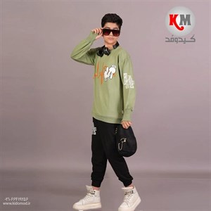 بلوز شلوار پسرانه طرح LA