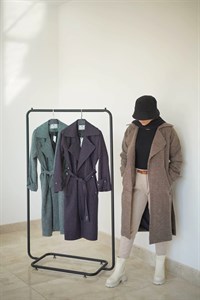 پالتو زنانه فوتر طرحدار