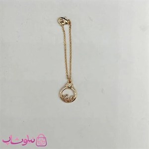 آویز ساعت زنانه ysx طرح love داخل حلقه ازدواج کد 899