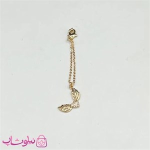 آویز ساعت زنانه ysx طرح قلب و بال کد 899