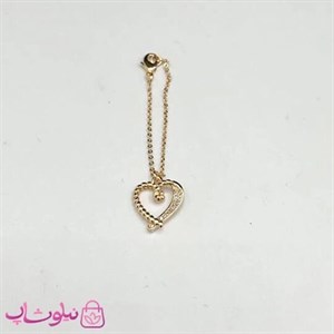 آویز ساعت زنانه وای اس ایکس طرح قلب کد 899