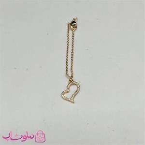 آویز ساعت زنانه ysx طرح قلب نامنظم کد 899