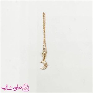 آویز ساعت زنانه ysx طرح ماه طلایی کد 899