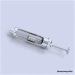 سرنگ فلزی شیشه ای 5 سی سی  Glass Metal Syringe