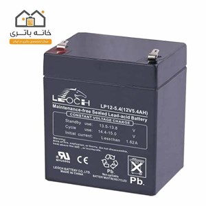 باتری خشک 12 ولت 4/5 آمپر ساعت لئوچ