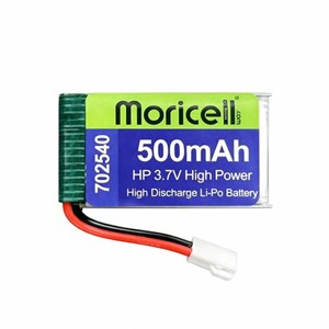 باتری لیتیوم پلیمر 3.7 ولت 500 میلی آمپر (702540) HP موریسل MORICELL