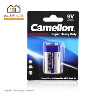 باتری کتابی 9 ولت معمولی کارتی کملیون Camelion
