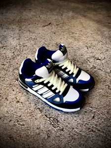 کتانی مردانه آدیداس مدل ZX750 _ سفید آبی