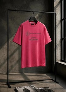 تیشرت 171021 BALENCIAGA صورتی