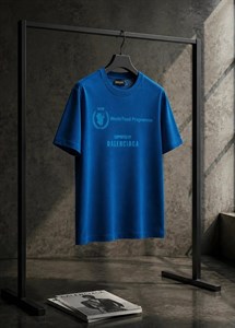 تیشرت 171021 BALENCIAGA آبی