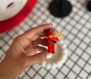 جاکلیدی لگو اژدهای قرمز و سبز Dragon Warrior