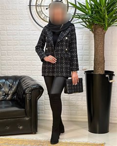 کت شنل ترک شاین دار