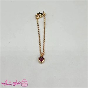 آویز ساعت زنانه وای اس ایکس طرح قلب سرخ کد 899