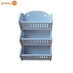 شلف دیواری سه طبقه حمام