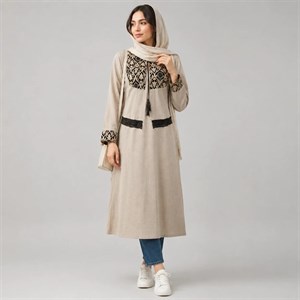 مانتو زنانه کت و سارافون ترمه