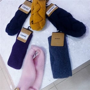شال گردن بافتنی