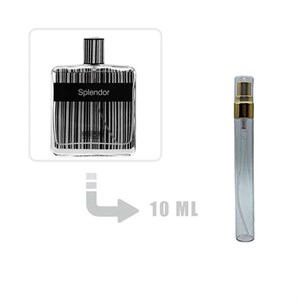 دکانت عطر ادکلن اسپلندور بلک-مشکی مردانه 10 میل اصلی Splendor Black for Men 10ml