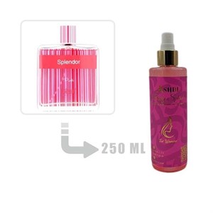 بادی اسپلش اسپلندور پینک-قرمز زنانه 250 میل Splendor Pink for Woman 250ml