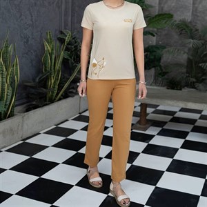 ست تیشرت و شلوار راحتی زنانه /کد: 6305